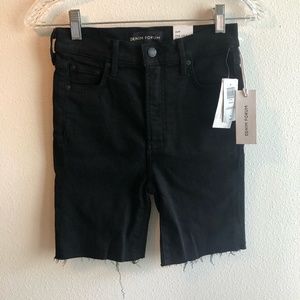 NWT Aritzia Stretchy Denim Lola Bike Shorts